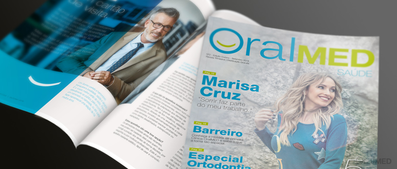 A Revista OralMED SAÚDE está de volta às Clínicas OralMED.