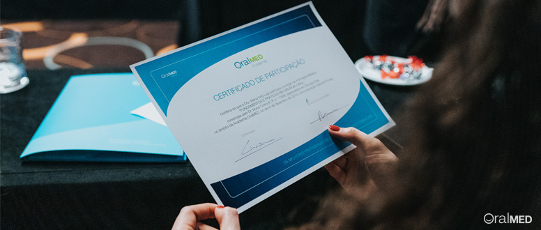 Certificado de Formação Academia OralMED