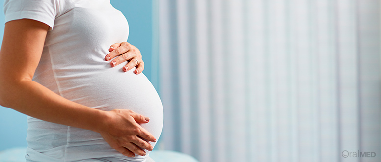 Os procedimentos clínicos devem ser adaptados à situação de gravidez.