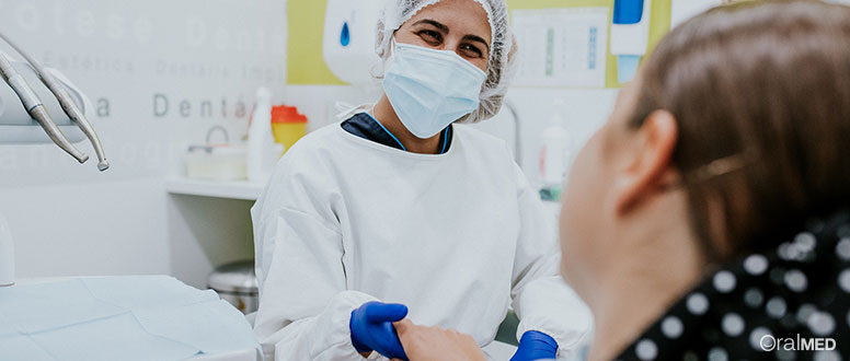 Quisto dentario: visite o seu dentista.