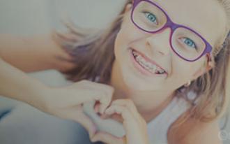 Aparelho dentário infantil